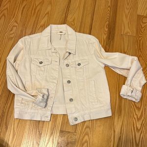 FREE PEOPLE - Rumors Jean jacket in Ecru